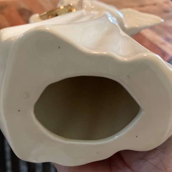 Ceramic Angel with harp - Picture 4 of 4